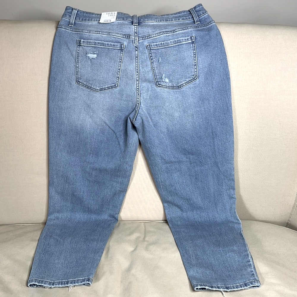 👖NWT Time & Tru Mid-Rise Slim Jeans - Picture 10 of 13